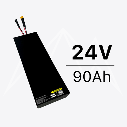 24V 90Ah Naked Battery Pack