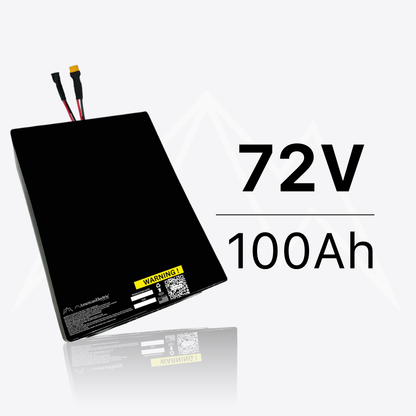 72V 100Ah Naked Battery Pack