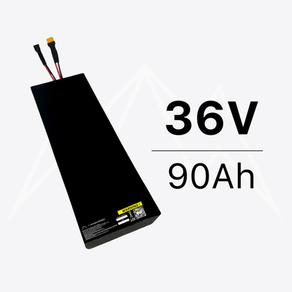 36V 90Ah Naked Battery Pack