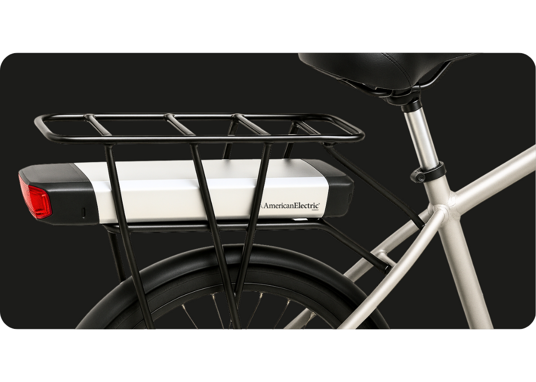 A "Rear Rack Battery" is a battery mounted on the rear rack of an electric bike, designed to provide a reliable and efficient power source. This type of battery optimizes weight distribution and balance, ensuring a more stable and comfortable ride. Additionally, its discreet placement leaves more space on the bike frame for other accessories or a sleeker design. Ideal for urban and long-distance cyclists, the "Rear Rack Battery" combines practicality with performance, offering extended range and ease of use