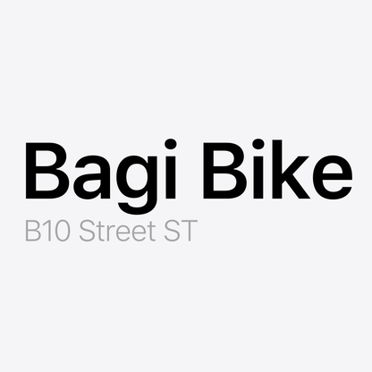 Bagi Bike B10 Street ST Battery Pack