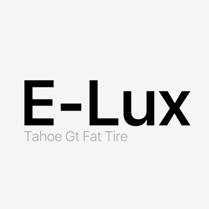 E-Lux Tahoe GT Fat Tire Battery Pack