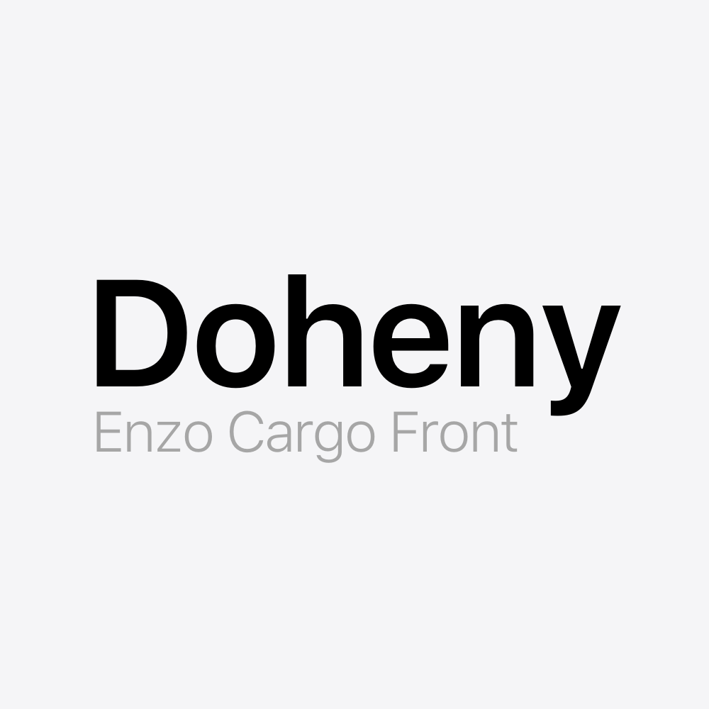 Doheny Enzo Cargo Front Battery Pack