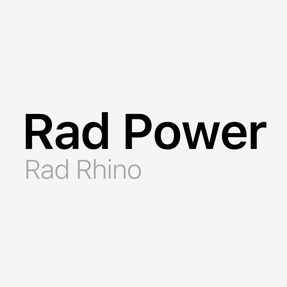 Rad Power Rad Rhino Battery Pack