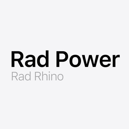 Rad Power Rad Rhino Battery Pack