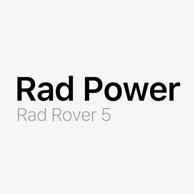 RAD POWER RAD ROVER 5 Battery Pack 48V 14AH - America's #1 Choice ...