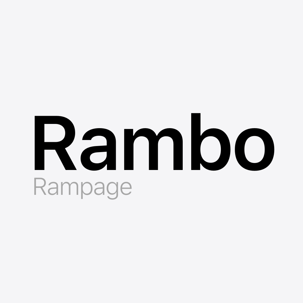 Rambo Rampage Battery Pack