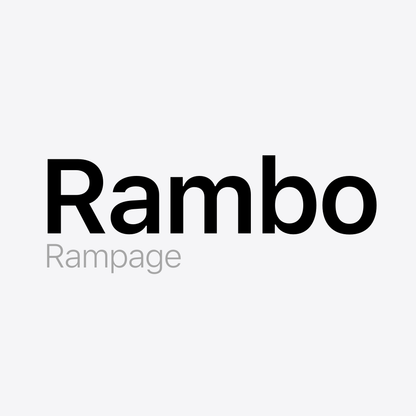 Rambo Rampage Battery Pack