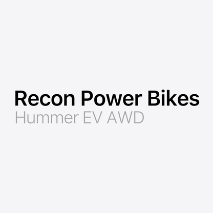 Recon Power Bikes Hummer EV Awd Battery Pack