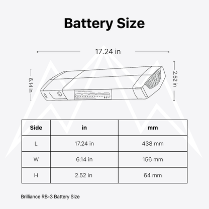 Brilliance RB-3 Battery Pack