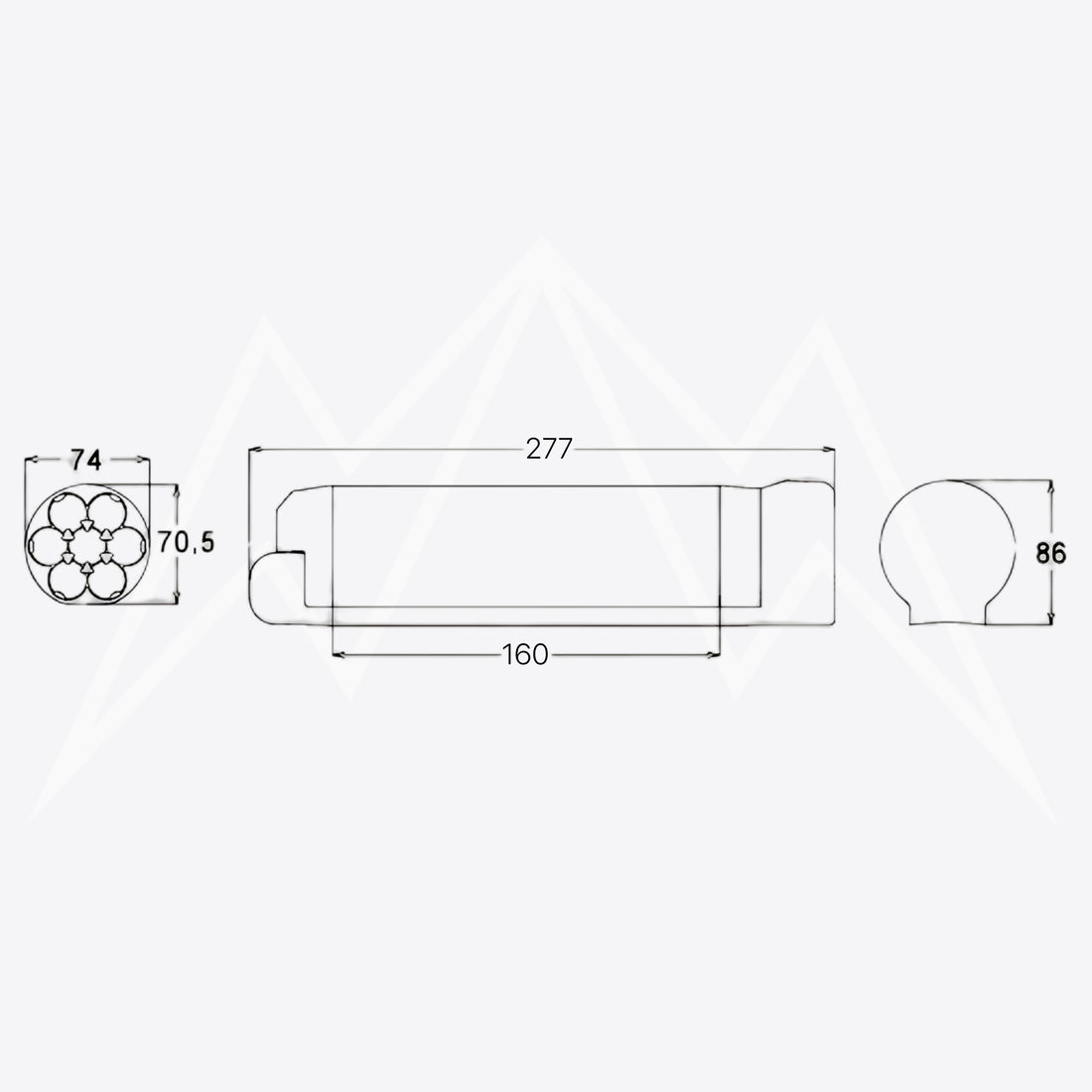 Cuttle DC-2170-1C Battery Pack