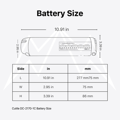 Cuttle DC-2170-1C Battery Pack