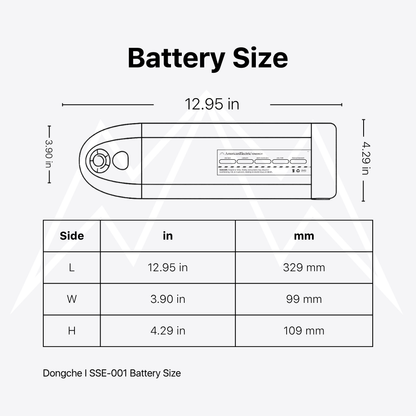 Dongche I SSE-001 Battery Pack