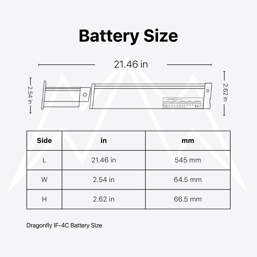 Dragonfly IF-4C Battery Pack