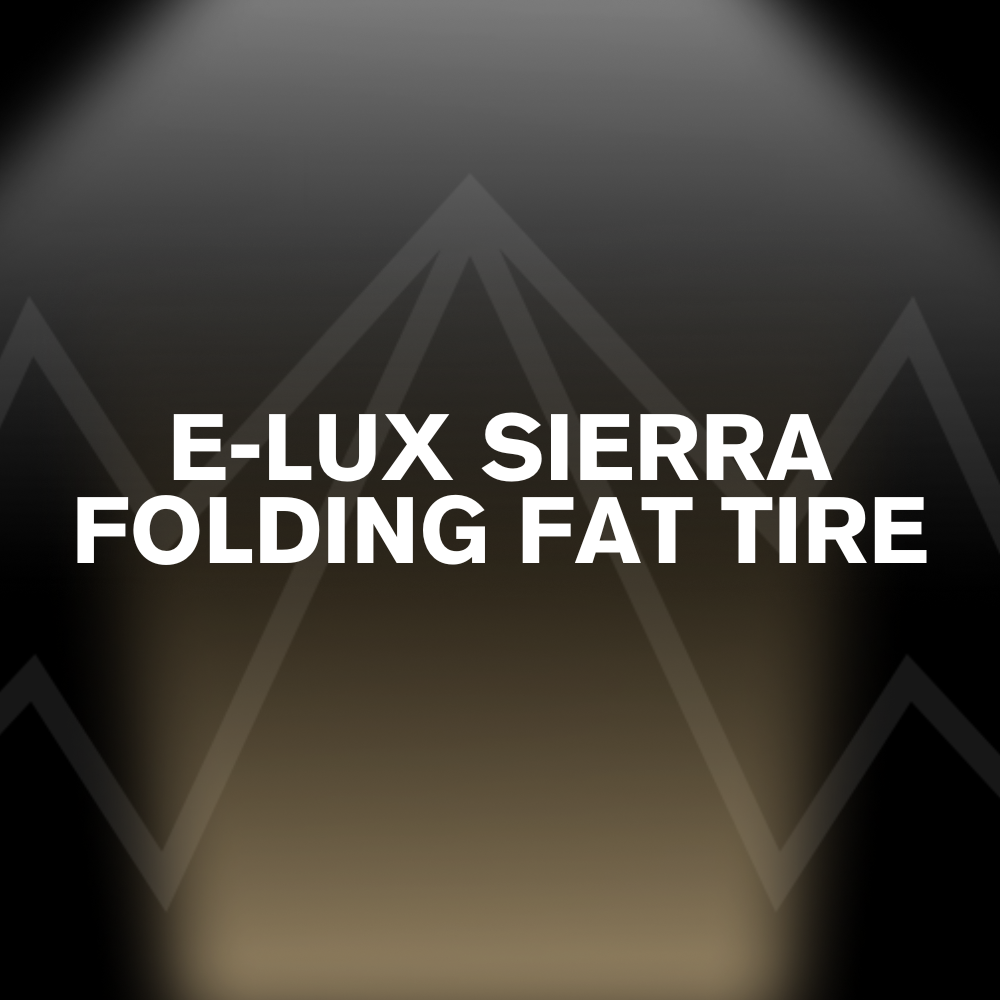 E-LUX SIERRA FOLDING FAT TIRE Battery Pack