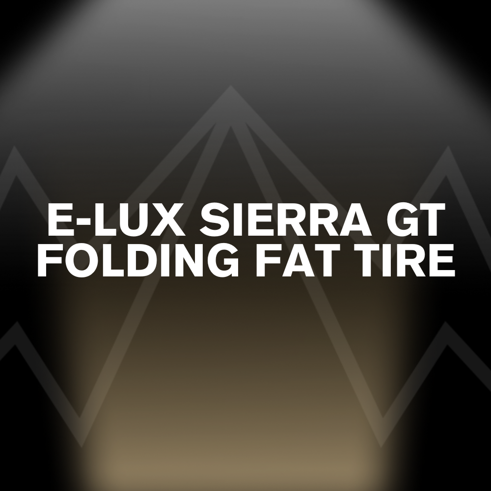 E-LUX SIERRA GT FOLDING FAT TIRE Battery Pack