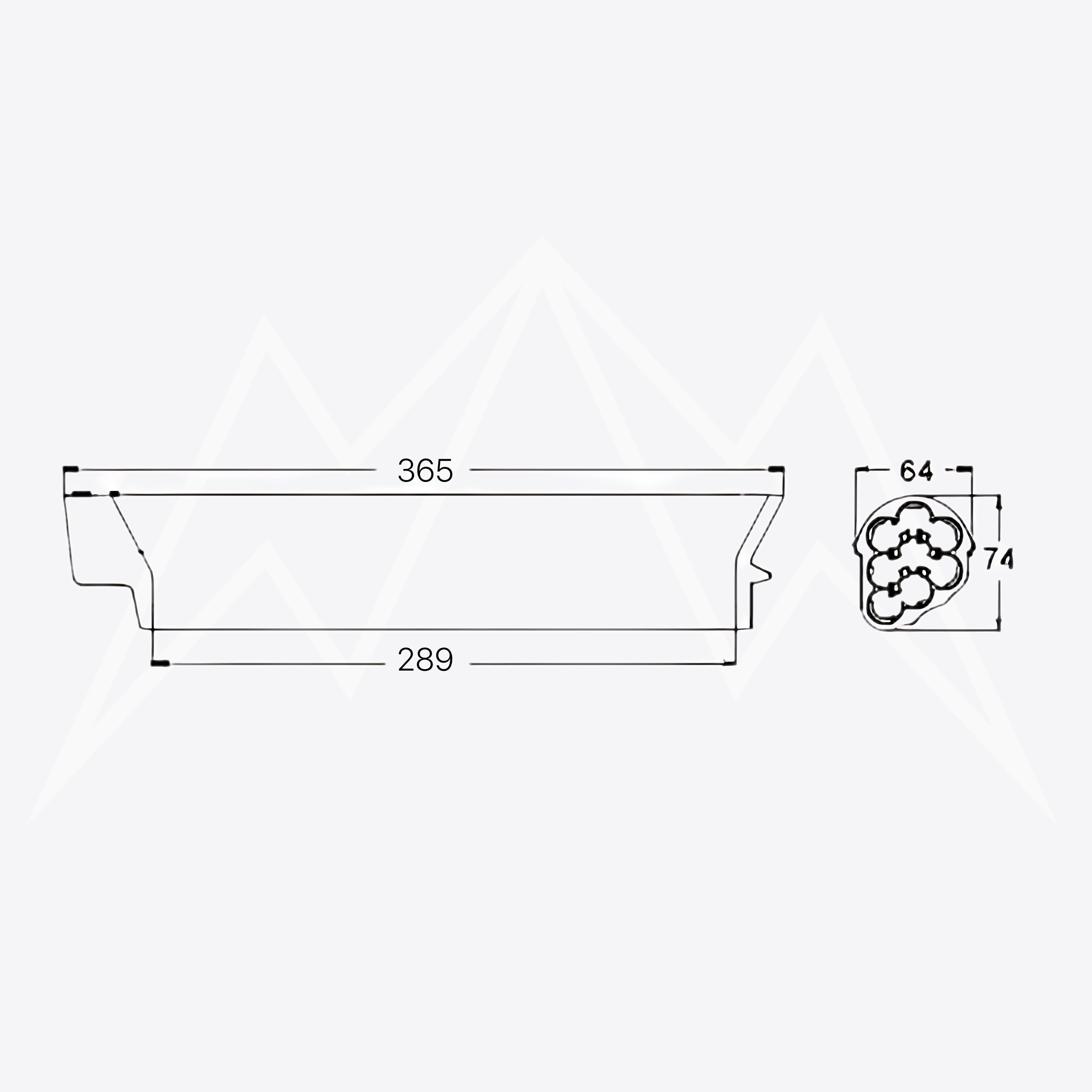 Hurley Tailside Battery Pack
