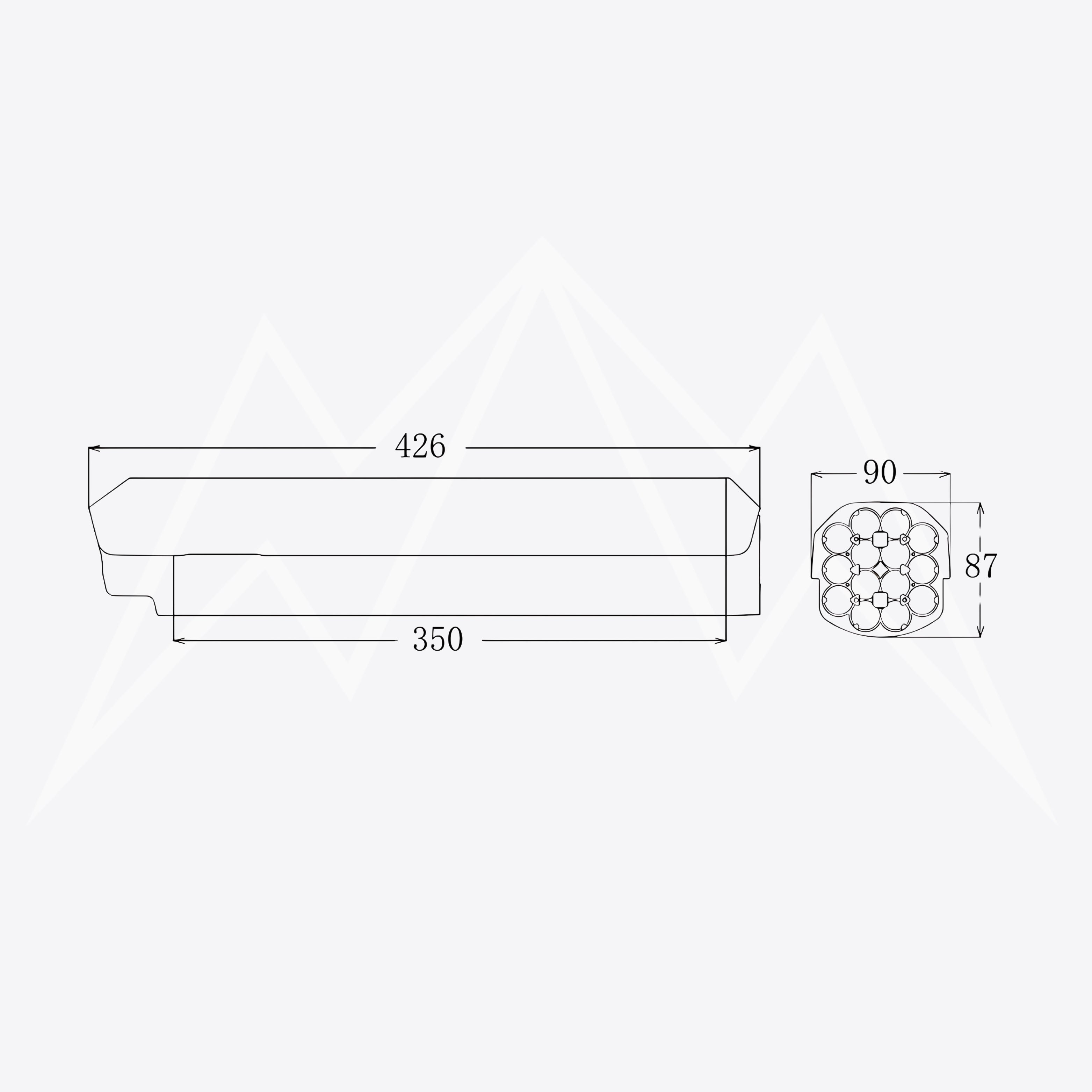 Gerlon IG-7-T Battery Case