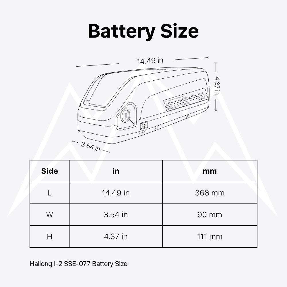 Hailong I-2 SSE-077 Battery Pack