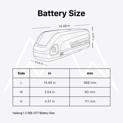 Hailong I-2 SSE-077 Battery Pack