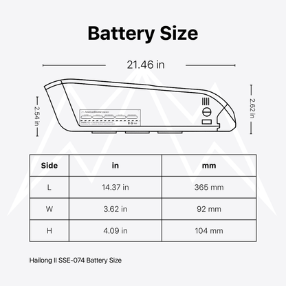 Hailong II SSE-074 Battery Pack