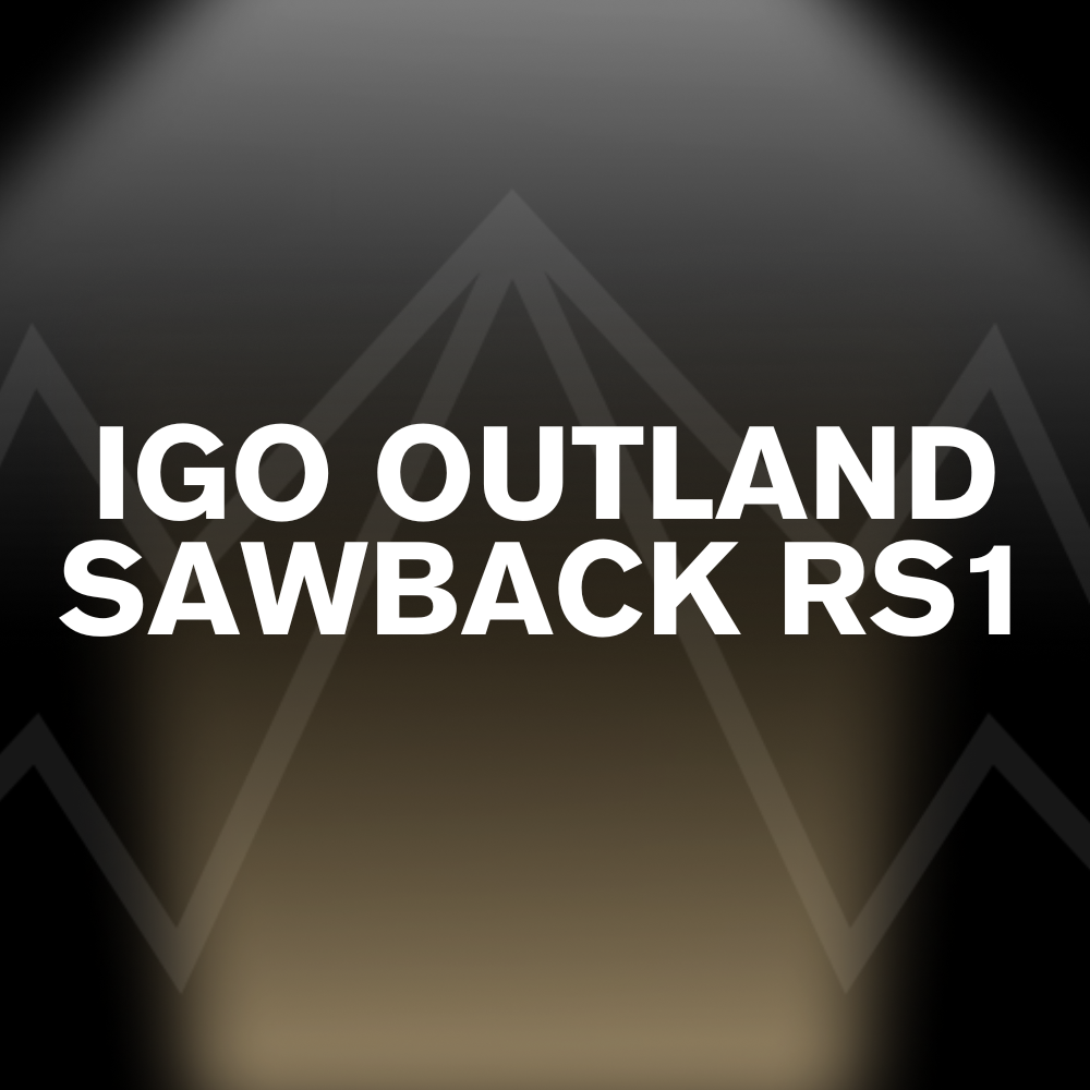 IGO OUTLAND SAWBACK RS1 Battery Pack