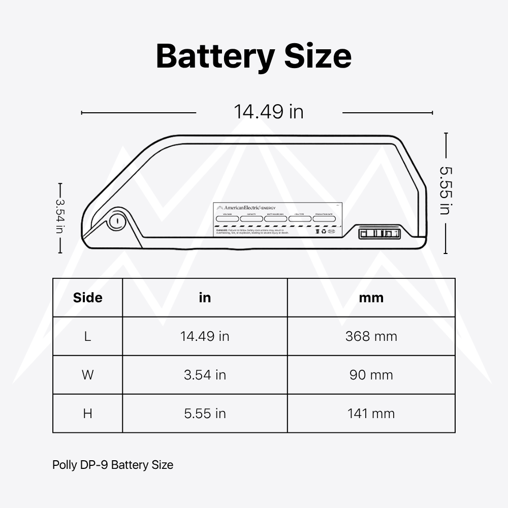 Polly DP-9 Battery Pack