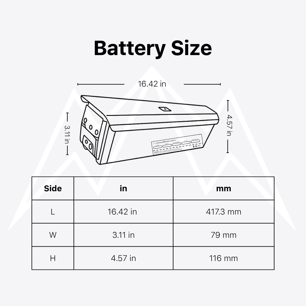 Bakcou Grizzly Electric Scooter Battery Pack