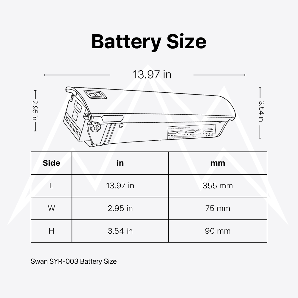 Swan SYR-003 Battery Pack