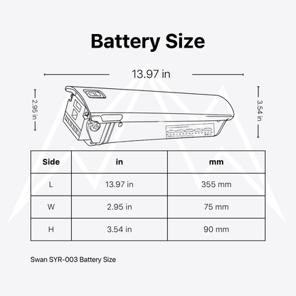 Swan SYR-003 Battery Pack