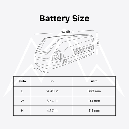 Cyrusher XF800 Battery Pack