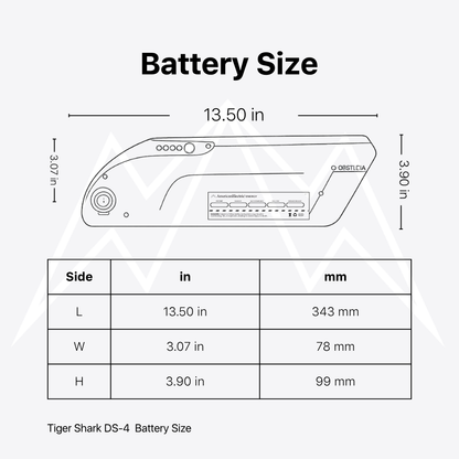 Tiger Shark DS-4 Battery Pack